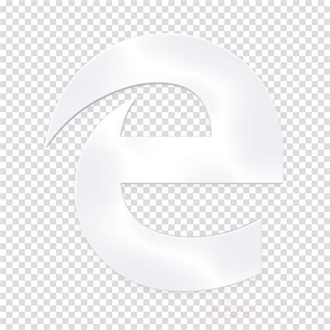 Logo Internet Png Blanc Microsoft Edge White Icon Transparent Png Images
