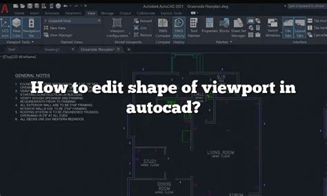 How To Edit Shape Of Viewport In Autocad