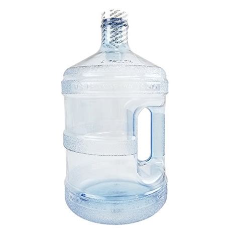 It lets you monitor the amount of water you are drinking in a day. 1 Gallon Plastic Water Bottle W/Handle - Buy Online in UAE ...