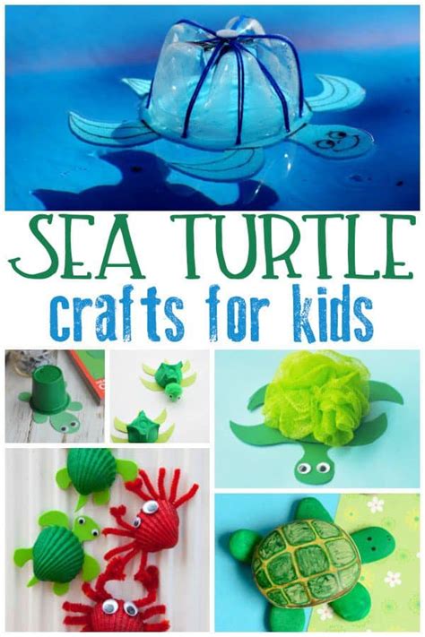 Cute And Fun Sea Turtle Crafts For Kids To Make