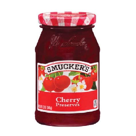 Smuckers Cherry Preserves 12oz
