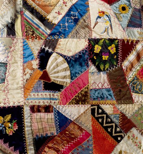 History Of The Crazy Quilt In 2021 Crazy Quilts Quilts Crazy Patchwork