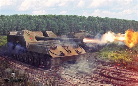 Picture Wot Firing Object 263 3d Graphics Games