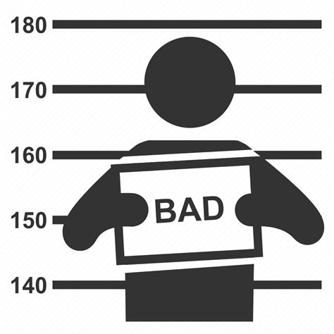 Arrest Bad Bad Guy Capture Jail Suspect Culprit Icon Download