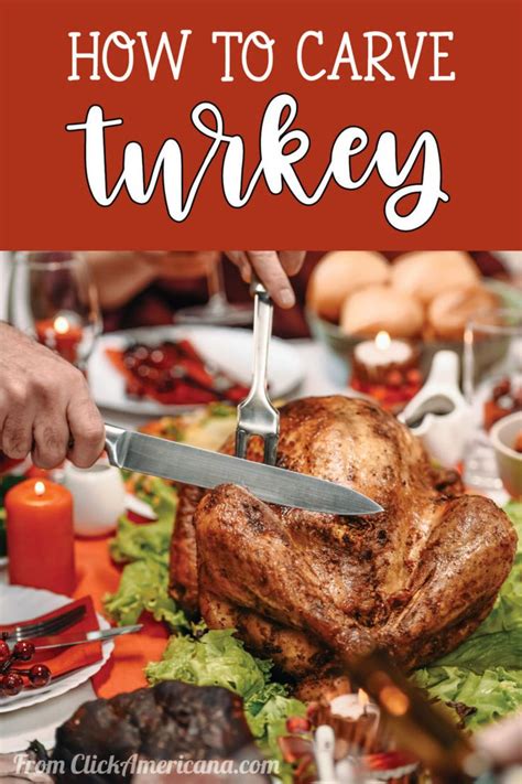 Thanksgiving Dinner How To Carve Turkey Step By Step Plus