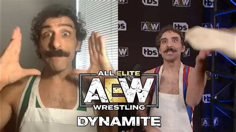 Luigi Primo Discusses Appearing On All Elite Wrestling Aew Dynamite