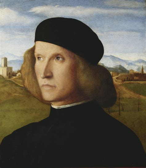 Giovanni Bellini C 1430 1516 Portrait Of A Young Man