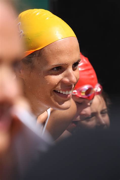 French Swimmer Laure Manaudou So Versatile That While She Set