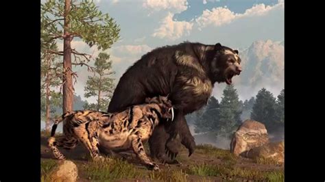 10 Amazing Extinct Animals From The Pleistocene Youtube