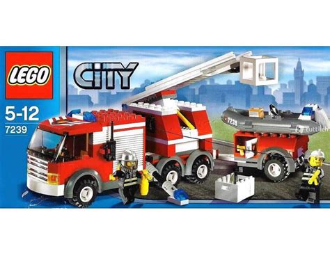 Lego 7239 Feuerwehrlöschzug 2004 City