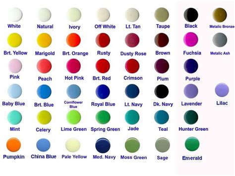 Colours Names In English Learn Full English Colors Name In English My