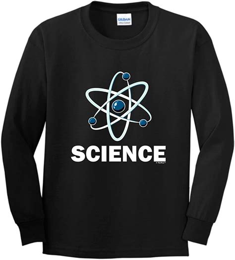 Thiswear Science Geek Ts Science Atom Youth Long Sleeve