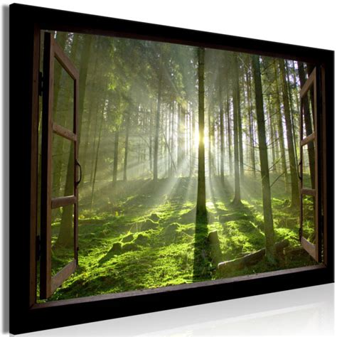 Landscape View Canvas Print Framed Wall Art Picture Photo Image C C