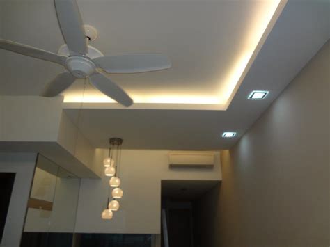These ceilings are made of plasterboards supported by a metal frame. L-box « False Ceilings | L Box | Partitions | Lighting ...
