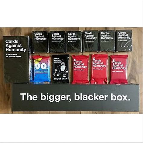 Free delivery and returns on ebay plus items for plus members. Cards Against Humanity - Complete Set