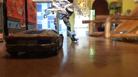 Transformers Rotf Sideswipe Vs Sideways Scene Stop Motion Youtube