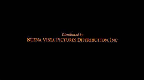Buena Vista Pictures Distributionwalt Disney Animation Studioswalt