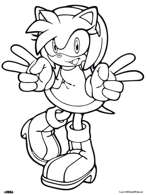 Dibujos Sonic Para Colorear Imprimir Gratis