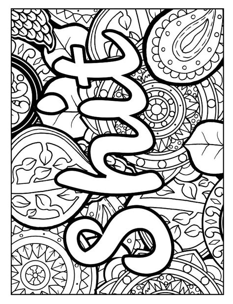 Free swear word coloring pages picture inspirations pdf format forlts stephenbenedictdyson awesome. 468 best Swear Word Coloring Pages images on Pinterest