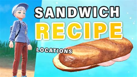Unlock More Sandwich Recipes At These Locations Pokemon Scarlet Violet Youtube