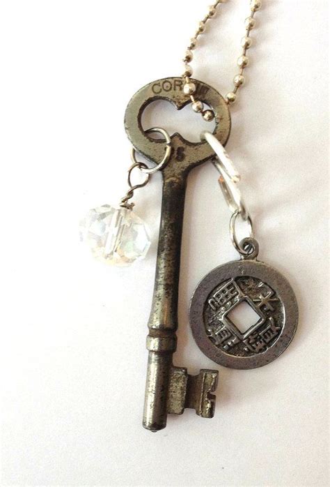Skeleton Key Jewelry Vintage Skeleton Keys Vintage Keys Coin Jewelry