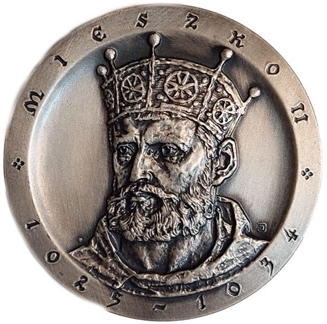 Medal Mieszko Ii And Rycheza Pologne Numista