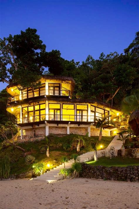 Evening House From Boracay Beach Luxury Property