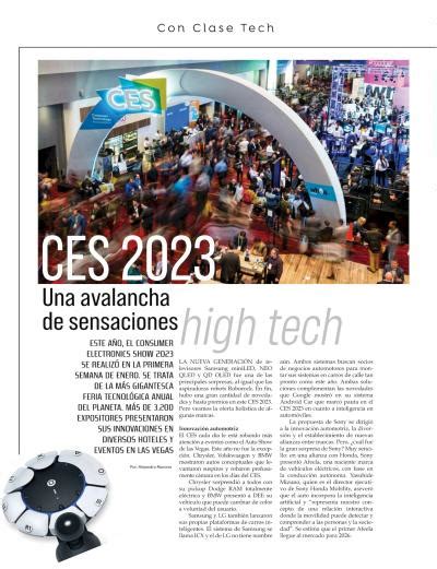 73 REV Ces 2023 Una Avalancha De Sensaciones