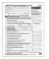 Irs Payroll Forms 941 Pictures