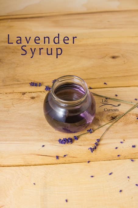 Lavender Simple Syrup Recipe Life Currents