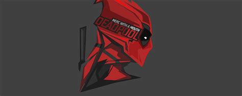 2560x1024 Deadpool Pop Up Head Minimalism 8k 2560x1024 Resolution Hd 4k