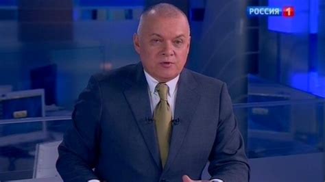 Dmitry Kiselev Russia S Chief Spin Doctor Bbc News