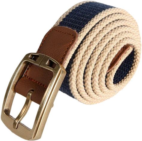 Mens Canvas Belt Canvas With Belt Beltline Simple Style Buckle Fabric