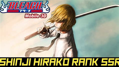 Shinji Hirako Rank Ssr Bleach Mobile D Zeygamming Official Youtube
