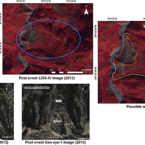 Delineation Of Landslide Zone Based On Satellite Image Interpretation