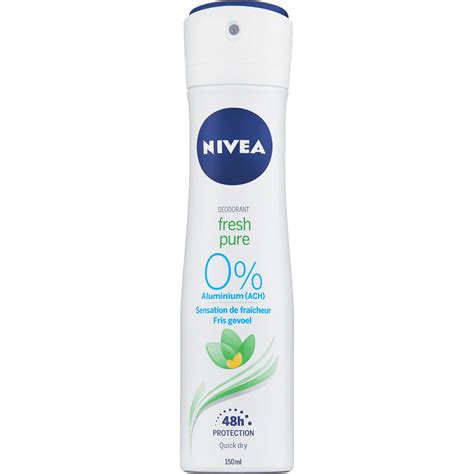 Nivea Fresh Pure Deodorant Spray 150 Ml 150 Ml Etos