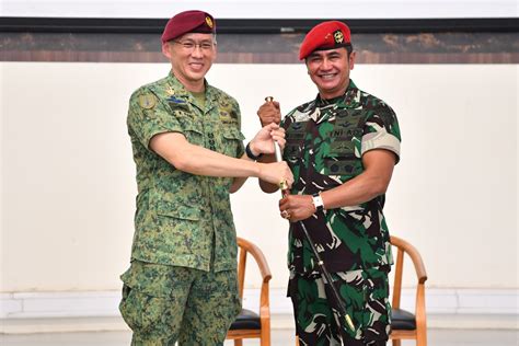 Singapore And Indonesian Commandos Conclude Exercise Chandrapura In