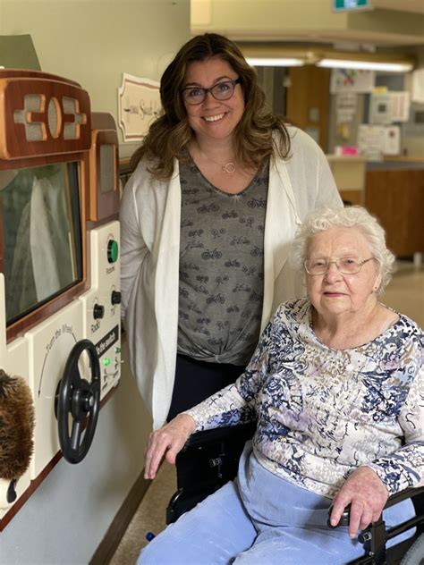 tofield recreation therapist makes life fun for long term care residents rural health