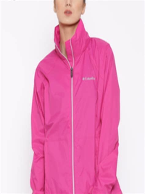 Buy Columbia Pink Switchback Ii Hooded Waterproof Outdoor Rain Jacket