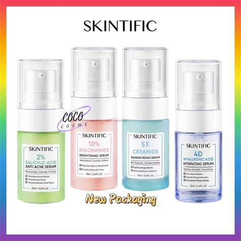 Skintific 2 Salicylic Acid Anti Acne 10 Niacinamide 5x Ceramide