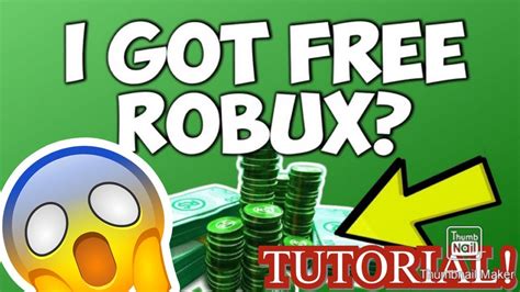 Getting Free Robux Tutorial Youtube
