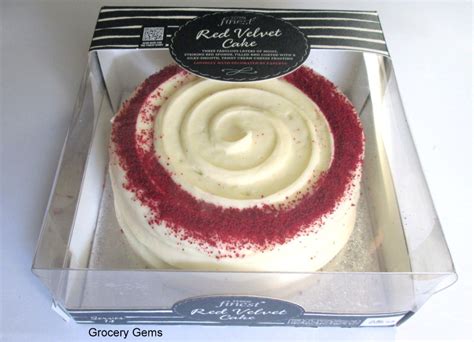 Grocery Gems Review Tesco Finest Red Velvet Cake