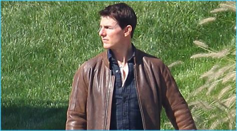 Jack Reacher Tom Cruise Brown Leather Jacket