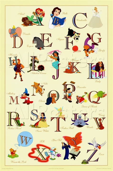 Cute With Images Disney Alphabet Disney Art Disney Nursery