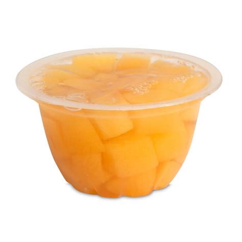 Lovin Spoonfuls Diced Peach 4oz Fruit Cup