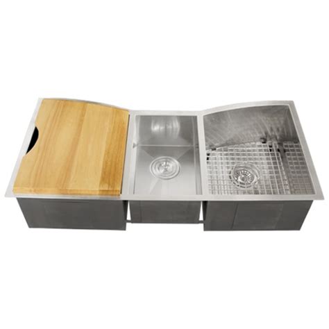 We have single, double and triple bowel kitchen stainless steel sinks at wholesale prices to the public. Ticor TR2240 Undermount 16-Gauge Stainless Steel Kitchen ...