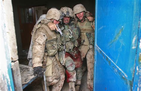 History Happens Marines Under Fire Exit The “house From Hell” In