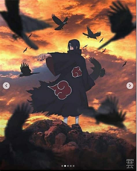 Itachi And Ravens Itachi Itachi Uchiha Naruto Art