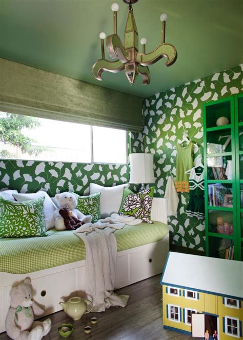 A girl's bedroom is her safe haven. Layering Green in a Girl's Bedroom | HGTV