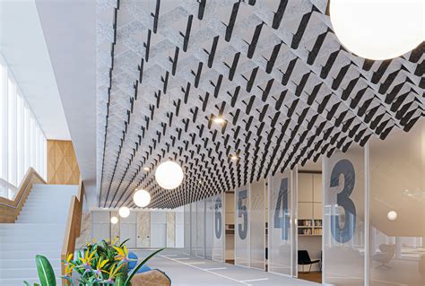 Arktura Acoustic Ceiling Shelly Lighting